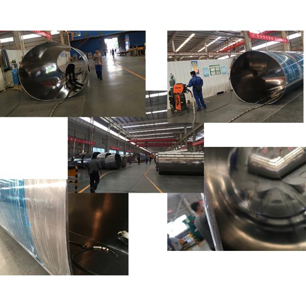 3 Axles 42000 Liters 6 Compartments Tanker Trailer