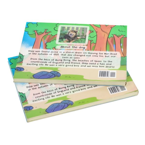 Eco Friendly Custom Childrens Book Butterfly Binding Board Book Printing 4C