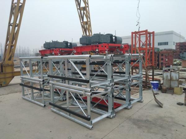 SC200/200 Double Cages Construction Hoist Elevator 3×11KW