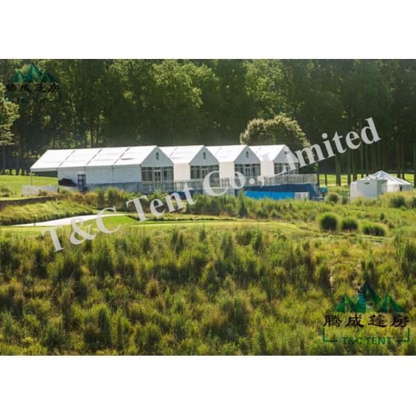 Promotional Marquee Commercial Event Tents Earth Land Situation For Exhibitions