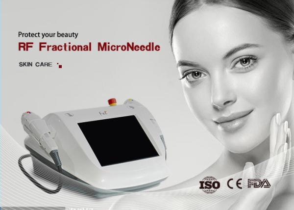 Portable RF Micro Needle Machine Foot Switch For Face Lifting Skin Tightening