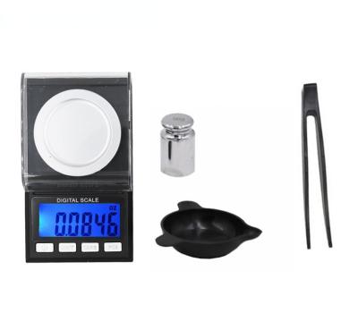 Commerces de détail Balance numérique mini-poche pour bijoux diamantés 50g Or Argent Capacité 0,001g Résolution OEM Personnalisable