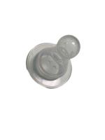 Oem Silicone Slow Flow Bibs Bottle Nipple For Newborn Teething Relief With Size Is 5*6.4*5cm And Weight Is 4 Gram