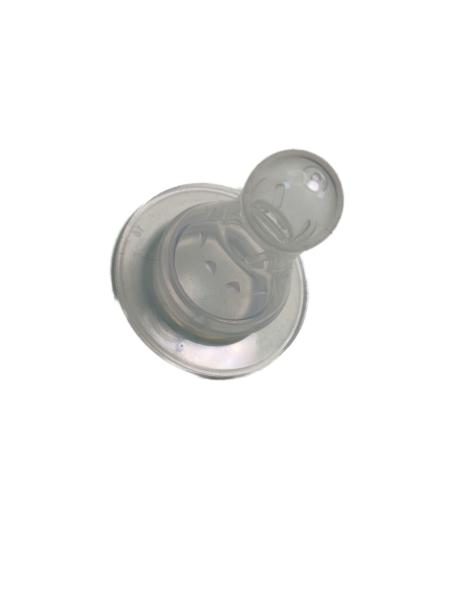 Bulk Bibs Medium Flow Artificial Nipple For Breastfeeding BPA free With Size Is 5*6.4*5cm And Weight Is 4 Gram
