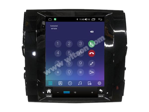 9.7'' Tesla Vertical Screen For Toyota Mark X 2 Reiz 2010-2016  Car Multimedia Player