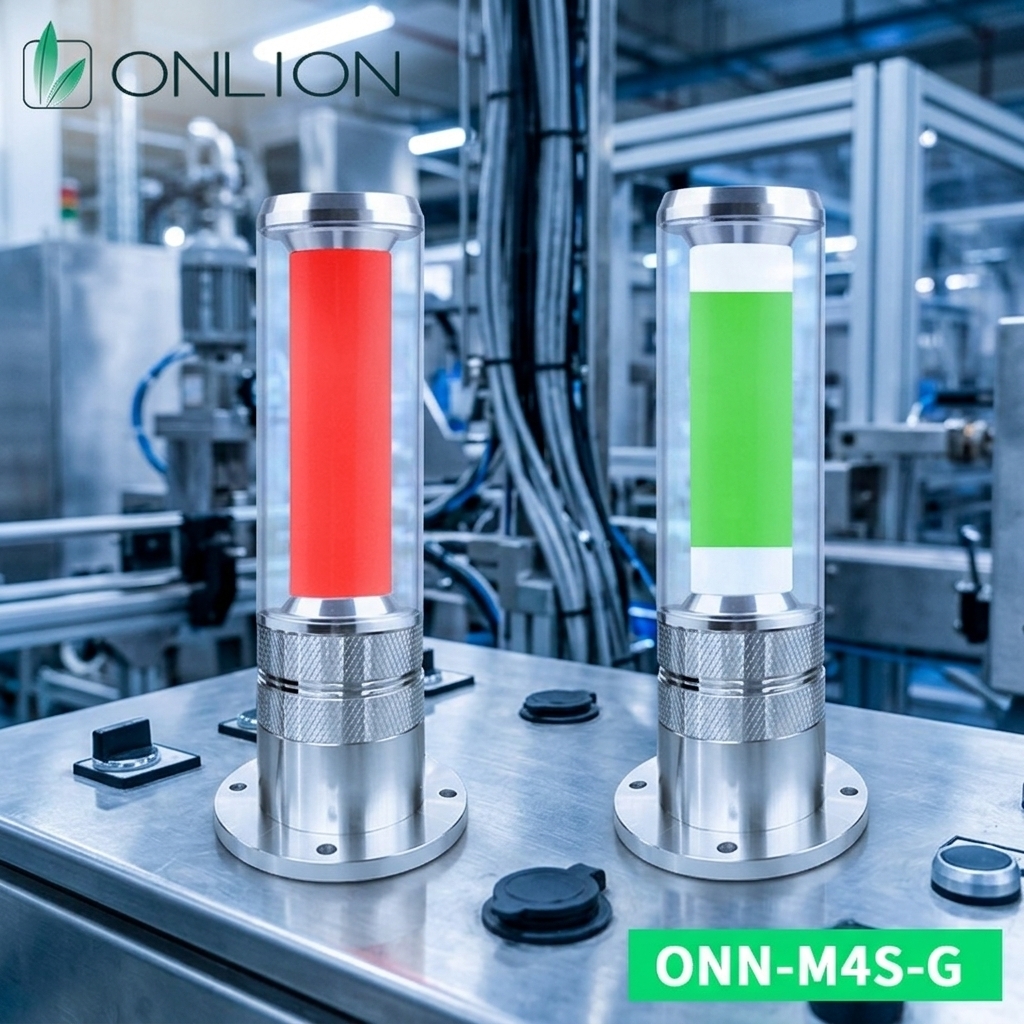 ONN M4S-G Pole Mounted Security Equipment Warning Light Aluminum Alloy Body Industrial Signal Light