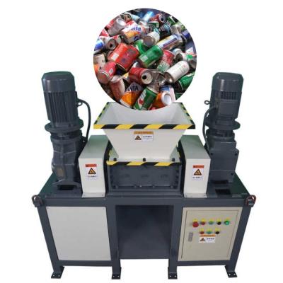 Twin Engines Metal Aluminium Shredder Crusher Machine Environmental Protection