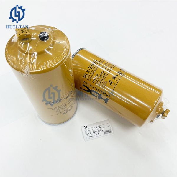 CATE 438-5386 Engine Oil-Water Separator Assembly Replace for Construction Machinery Excavator Spare Parts Filter