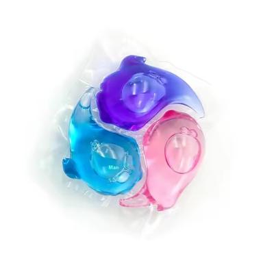 3 Chamber Dolphins Laundry Capsules Concentrate Detergent Pods With Fragrance