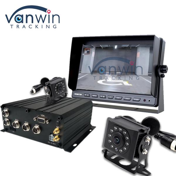 12 IR Night Vision Security Camera For Bus Truck , Motorhome IP68 Waterproof Camera