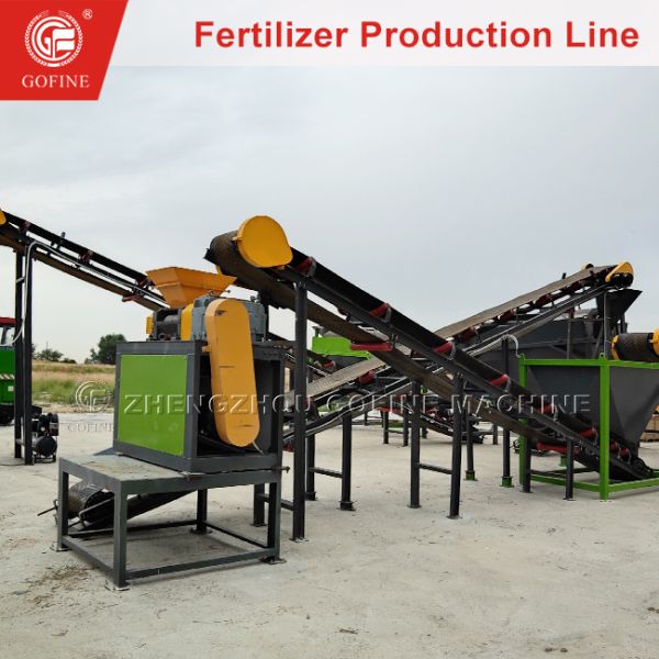Gypsum Powder Granulation Line with 3-5T/H Capacity for Dry Granulation and 2-8mm Pellet Size