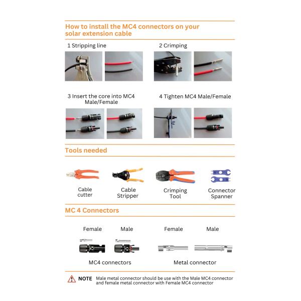 LOW VOLTAGE Male Female Waterproof Pv004 Solar Panel Pv004 Connector for Professional Solar Energy System 1000v 1500v 30a 50a
