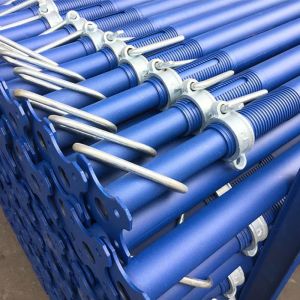 Heavy Duty Formwork Middle East Style Adjustable Acrow Shoring Prop with Nut