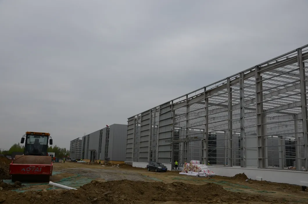 High Strength Prefab Steel Frame Warehouse Building Construction Structural Medicinal Storage