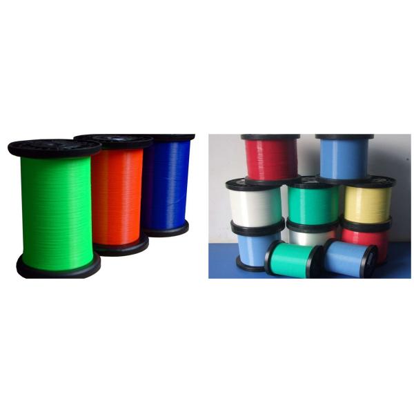 Le polyester coloré de monofilament a teint la catégorie du fil 50D aa pour l'industrie de la pêche