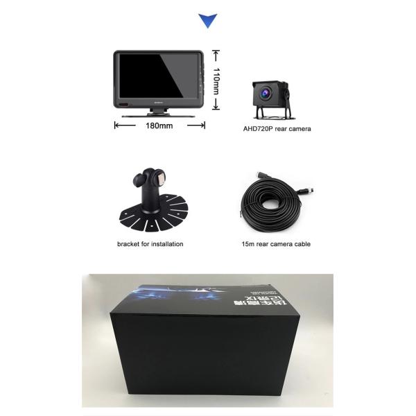 7-дюймовый Android GPS-навигатор Full HD Truck Car DVR Camera Dash Cam 2CHs