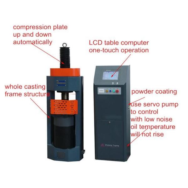 Automatic PC Compression Testing Machine with Servo Control