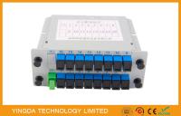 1260 - 1650 nanômetro Lgx 1 * multi divisores 1 do PLC da fibra óptica do canal 16 x entalhe 16 2