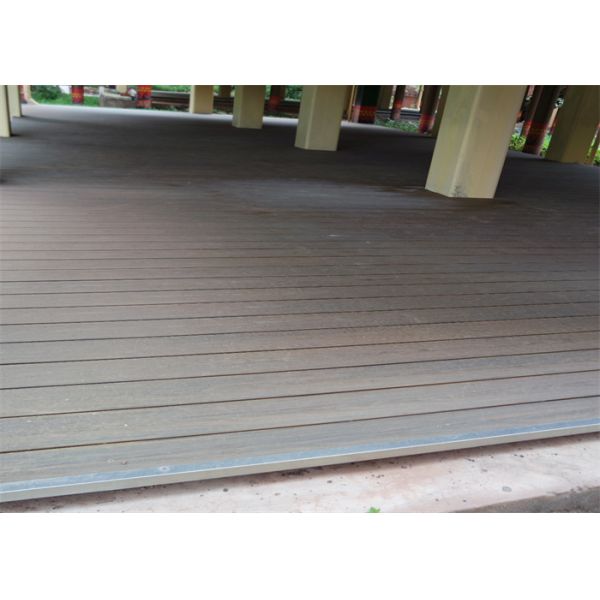Exterior Wood Composite Decking Waterproof Co Extruded WPC Deck Board