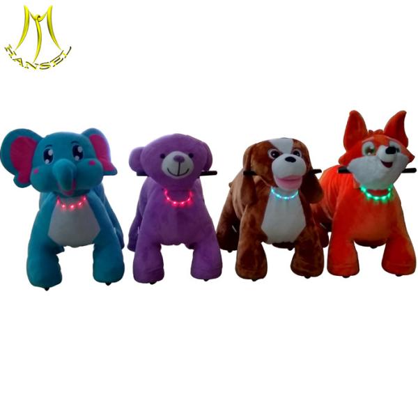 Hansel chinese electronic toys for mall and adult ride on toys animal scooter with walking toy unicorn