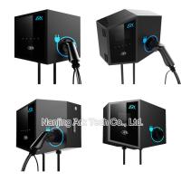 Point fixé au mur de chargeur de 22KW 400V EV, 3 station de charge du niveau 2 EV de phase