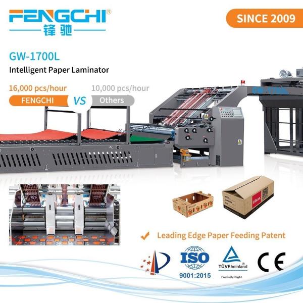 Fully Automatic Corrugated Paperboard Litho Laminating Machine for Packaging Paper