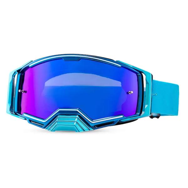 Customized Color Anti Slip Elastic Strap Motorcycle Racing Dirtbike Goggles Glasses