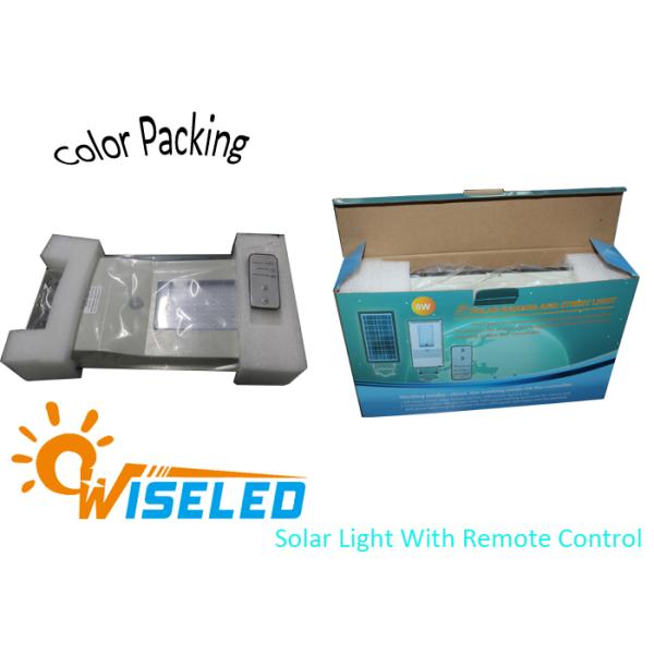 Уличный свет СИД портативного сада 8В солнечный с управлением Сенсер движения ПИР