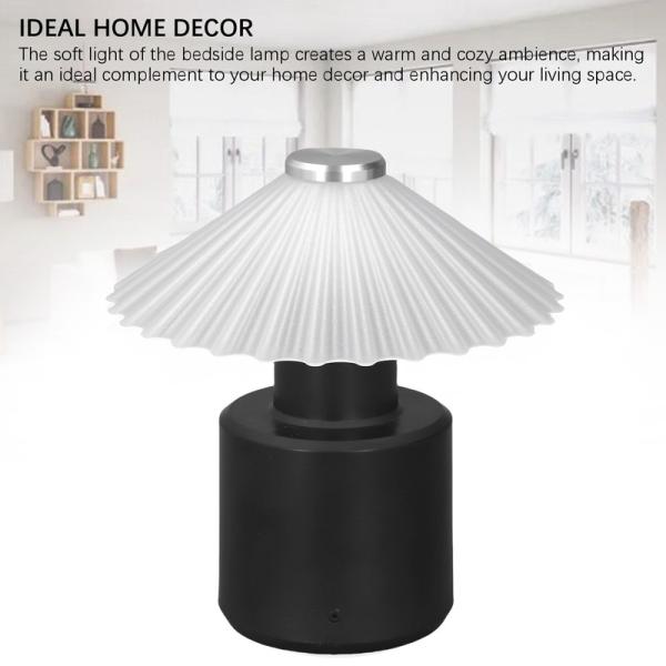 Cute Umbrella Design Touch Control LED Table Lamp with Adjustable High/Low Brightness Rechargeable led desk light for camping home use