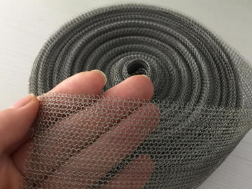 AISI Knitted Woven Wire Mesh Filter , 304 316 Stainless Steel Woven Wire Cloth 