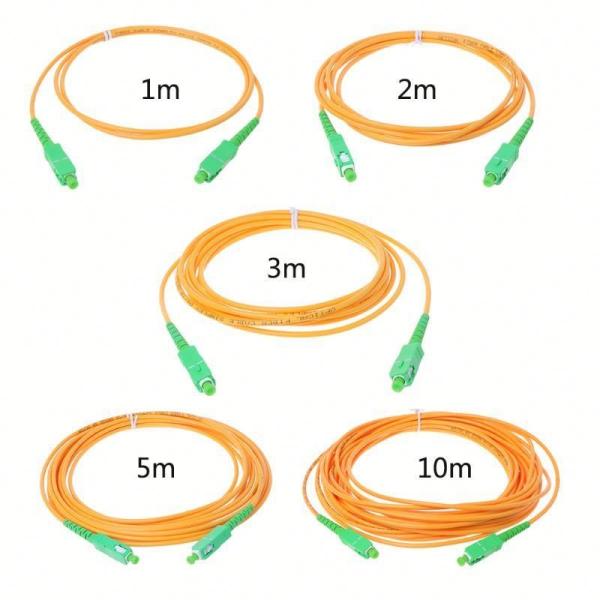 Cabo de remendo de fibra óptica SC SC 9/125um Multimodo Comprimento Personalizado