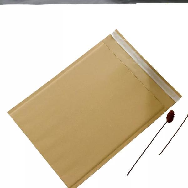 CE Eco Friendly Rigid Packaging Kraft Paper Waybill Kraft Paper Pouch