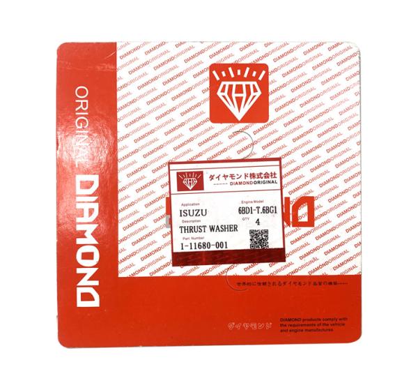 1-11680-001 DB58-5 DH220-5 Thrust Washer Excavator Engine Parts