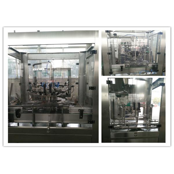 PCL Control Bottle Filling Equipment For Fruit Juice / Orange Juice Packaging Customized