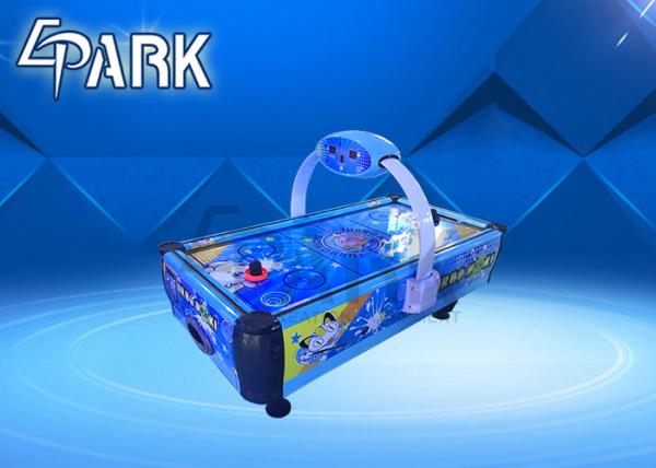 Turbo Hoki Kids Air Hockey Race Arcade Game Machine With Wooden Cabinet Metal Frame