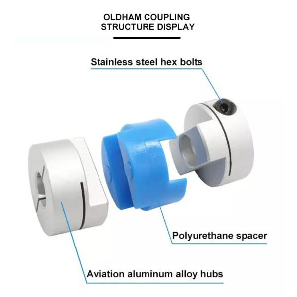 Отделяемый алюминиевый сплав соединяя гибкий соединитель муфты вала мотора