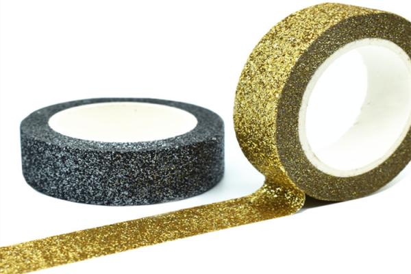 20mm Easy Tearing Glitter Masking Tape For Decoration