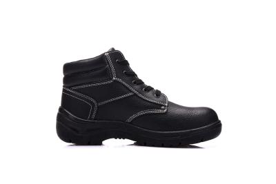 Brown Unisex Leather Safety Shoes SB Standard Customized With Breathable Mesh