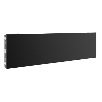 Painel de alumínio de fundição a óleo para loja P2.5 interno de LED fixo 1000x250mm