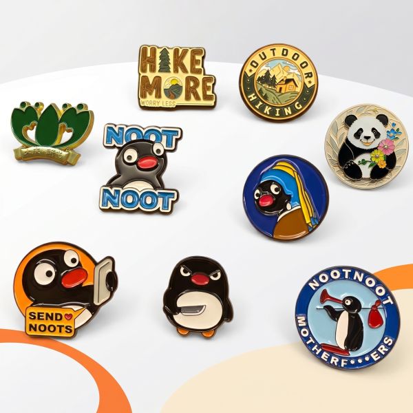 Full Automatic Metal Centrifugal Casting withCartoon Chibi Dog Badges