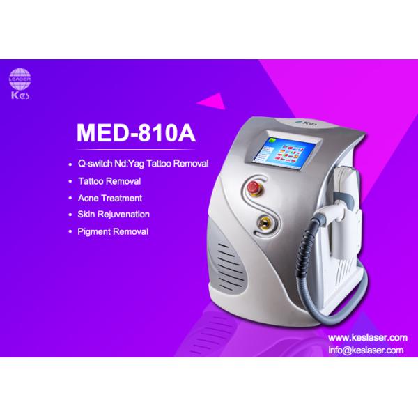 High Power Dark Age Spot Removal Q-Switched ND YAG Laser Machine 532nm / 1064nm