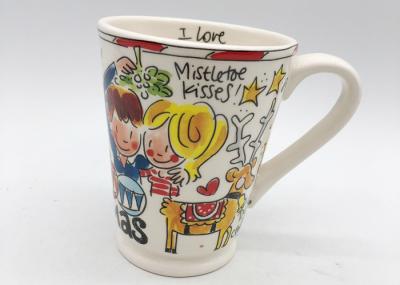Decal Finishing Ceramic Houseware Hand Painted Ceramic Mugs 10oz 12oz 14oz 16oz