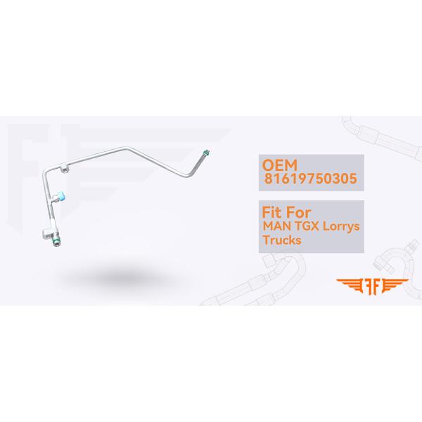 81619750305 Discharge Air Conditioning Pipeline For MAN TGX Lorrys Trucks