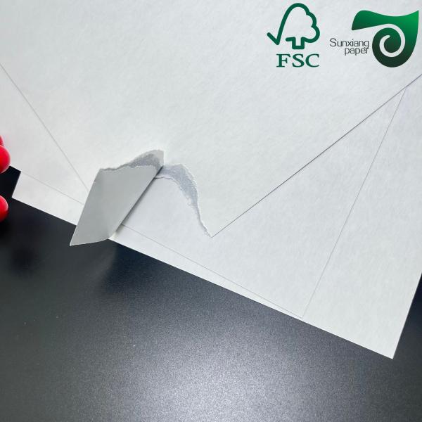 Papier à âme noire de 71 cm avec revêtement lisse 280g 300g pour l'impression de cartes à jouer FSC