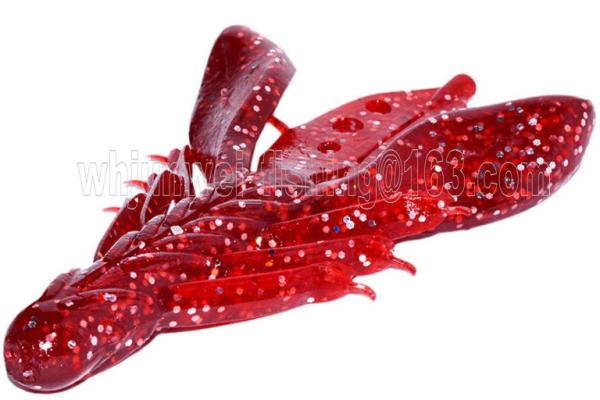 new style  90mm 12.5g butterfly shrimp soft fishing lure