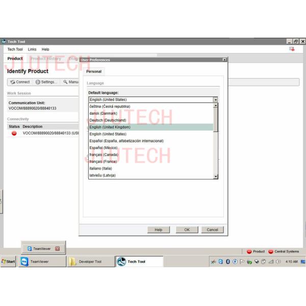  Vocom 88890300 For  Engine Heavy Duty Truck Diagnostic Scanner Support FH FM