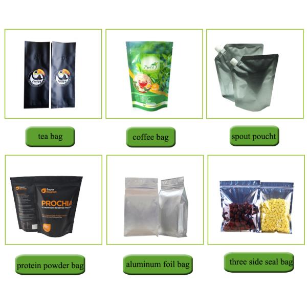 El Ziplock impreso del papel de Kraft del escudete del lado de Brown del lazo de la lata empaqueta artículos del embalaje con la ventana