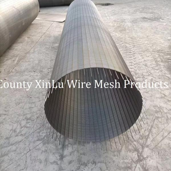 STAINLESS STEEL FISH DIVERSION SCREENS / DRUM SCREEN / JOHNSON SCREEN CYLINDER  FROM XINLU METAL WIRE MESH