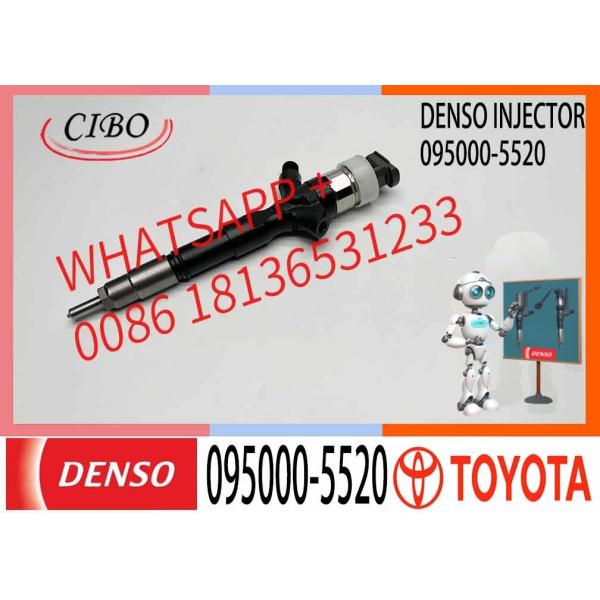For Toyota Hilux Diesel Engine Spare Parts New OEM 095000-5520 23670-0L010 Fuel Injector Injection Valve Car Part