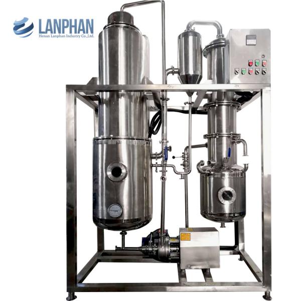 Lab Distillation CBD Falling Film Type Evaporator Stainless Steel